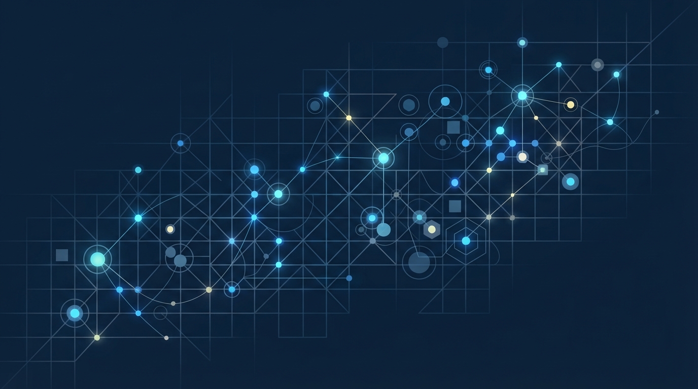 Abstract digital billing grid and data nodes
