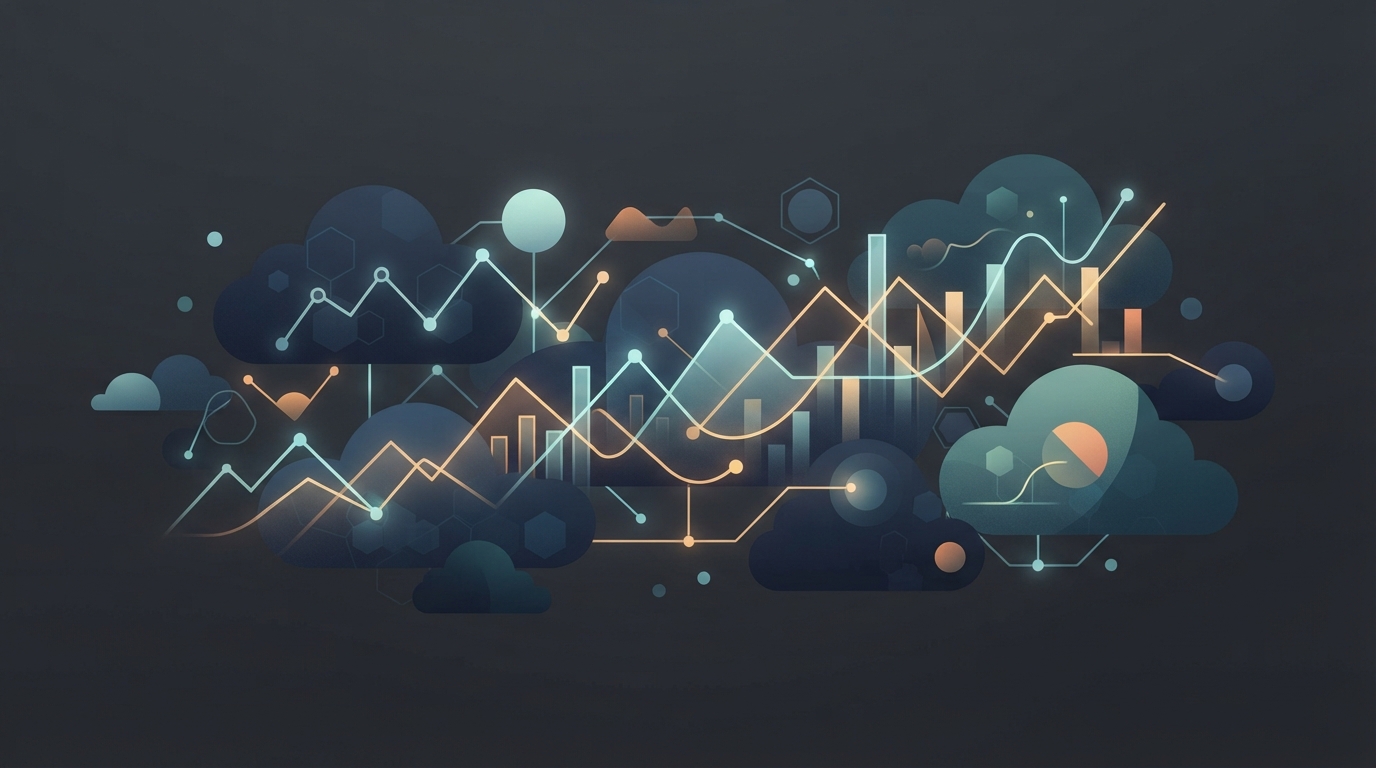 Abstract financial graphs on cloud nodes