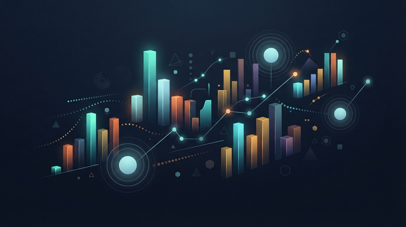 Abstract metrics and data graphs
